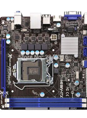MINI-ITX ITX HTPC  ASRock H61MV-ITX Desktop Board H61 Slot L