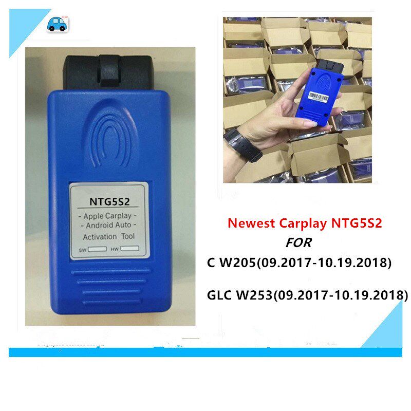 2018 The Newest CarPlay for W253 GLC and W205 C Class NTG5.2