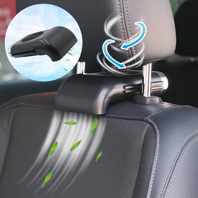 Universal Car Seat Headrest Three Speed 5V USB Adjustable F