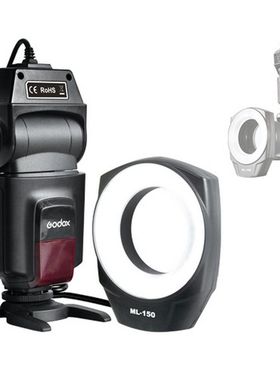 Godox ML-150 Macro Ring Flash Light Guide Number 10 with 6 L