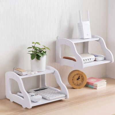 Telephone Wifi Storage Rack TV Set Top Shelf Wifi Router Sh