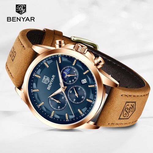 BENYAR Men's Watches Military 2020 Mens Watches Top Brand L