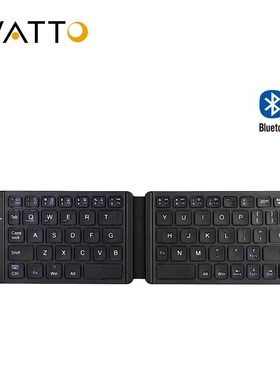 [AVATTO] Portable Bluetooth 3.0 Wireless Folding Keyboard f