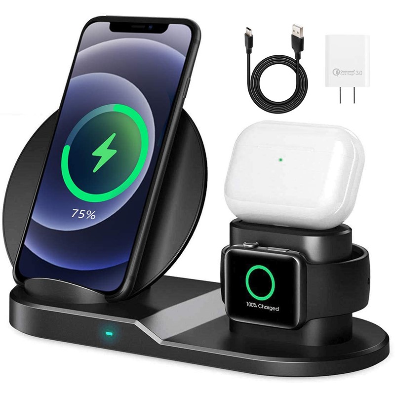 Wireless Charger,3 in 1Multiple Devices Wireless Charger Do