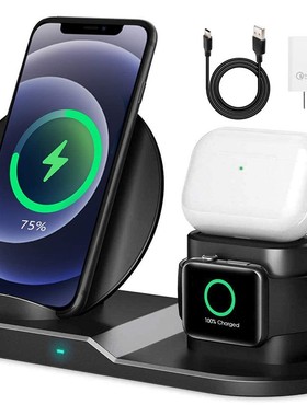 Wireless Charger,3 in 1Multiple Devices Wireless Charger Do