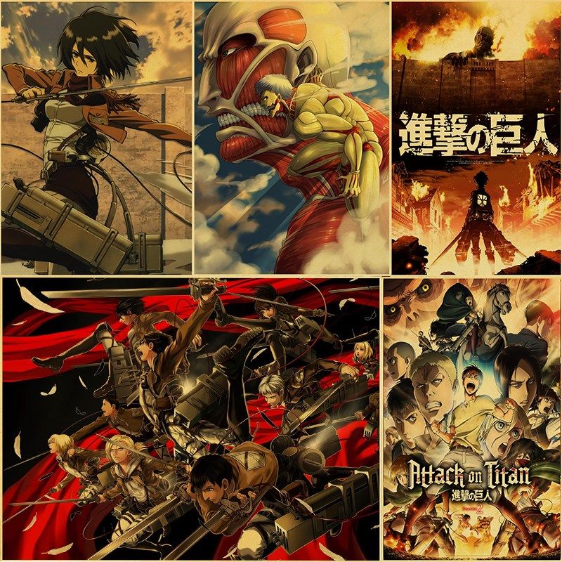attack of titan poster diamond drawing full square diamond