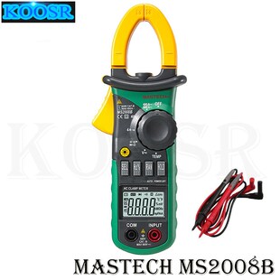 MASTECH MS2008B Digtal Clamp Meter with Light Temp Frequency