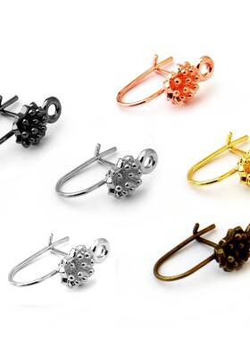 10pcs 2019 New Best Selling Alloy Plating 5 Colors Flower P