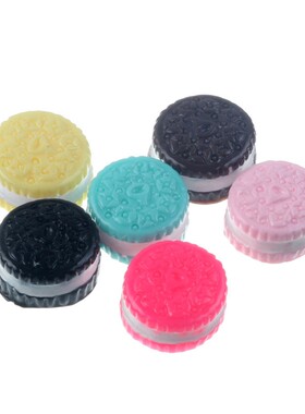 20pcs Colorful Round Resin Oreo Cookies Decoration Crafts F
