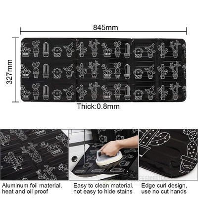 Aluminum Foil Oil Baffle  Anti-Splashing Kitchen Utensils Oi