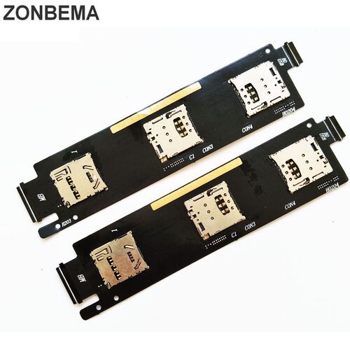 ZONBEMA New SIM Card Reader Holder Connector Slot Flex Cabl