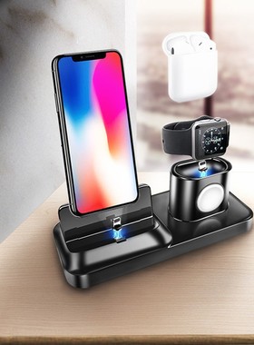 3in1 Magentic Charger Dock Charging Station For Apple Watch