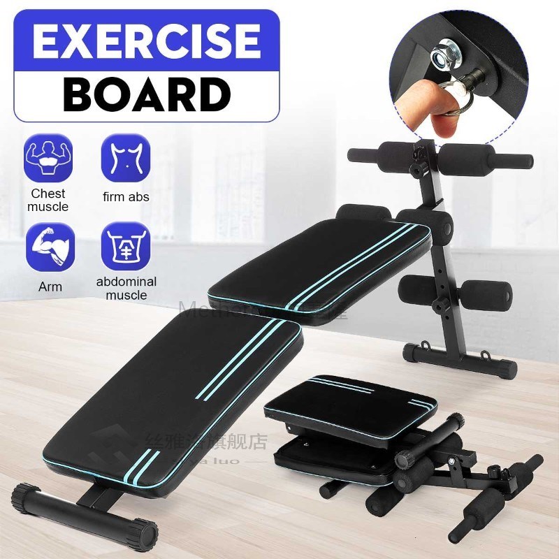 Portable Sit-up Bench Machine for  Double Folding Sit p Benc
