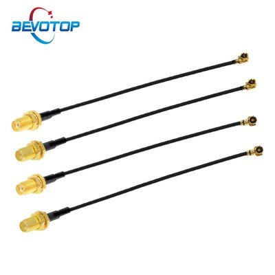 10pcs/lot IPEX Cable uFL/u.FL/IPX/IPEX4 MHF4 Female to SMA