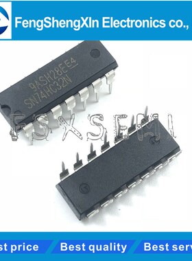 10pcs/lot  SN74HC32N DIP 14 74HC32 74HC32N
