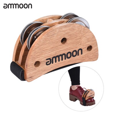 ammoon Elliptical Cajon Box Drum Companion Accessory Foot J