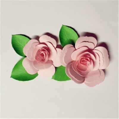 3D Flower Rose Metal Cutting Dies Stencils for DIY Scrapboo
