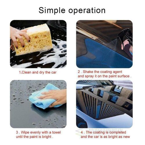 Shine Armor Ceramic Car Wash Fortify Quick Coat Polish 30/50