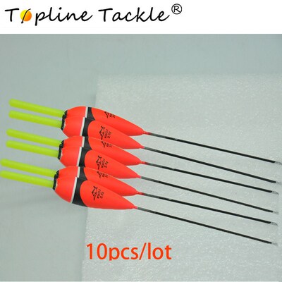 Topline Tackle 10Pcs/Lot Carp Fishing Floats Set Buoy Bobber