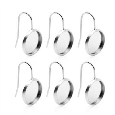 20pcs Stainless Steel Earring Hook Setting French Earwire C