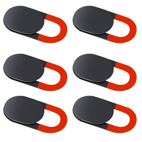 6PCS WebCam Cover Shutter Slider Plastic Universal Antispy
