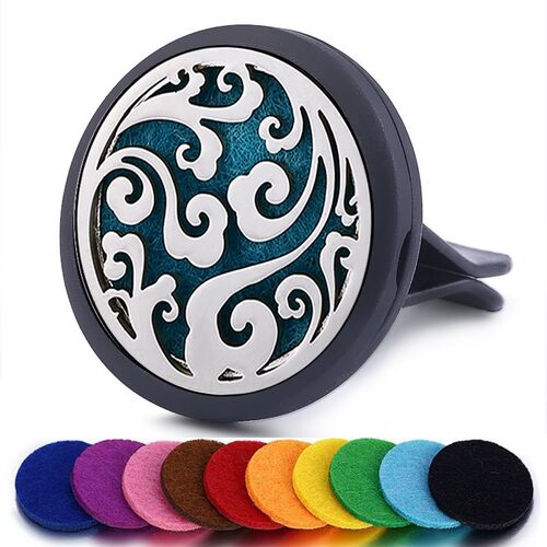 Car Air Freshener Black Car Perfume Diffuser Clip Car Air Au