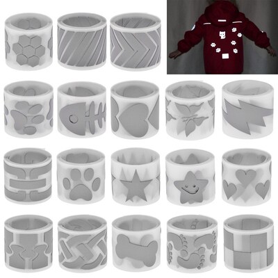 Chzimade 100x3cm Heat transfer Reflective Tape Paper Sticke