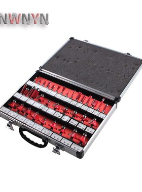 Professional 35pcs/set 8mm Shank Router Bit Set Tungsten Car