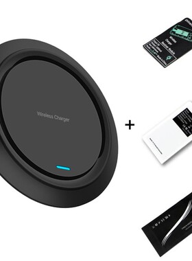 QC 10W Qi Wireless Charger Receiver Adapter Kit For iPhone