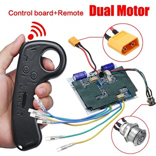 36V Dual Motor Electric Skateboard Scooter Controller Remote