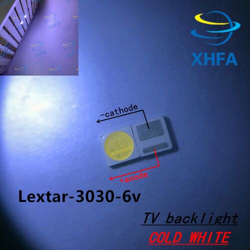 100pcs Lextar LED Backlight High Power LED 3030 6V 1.8W Cool