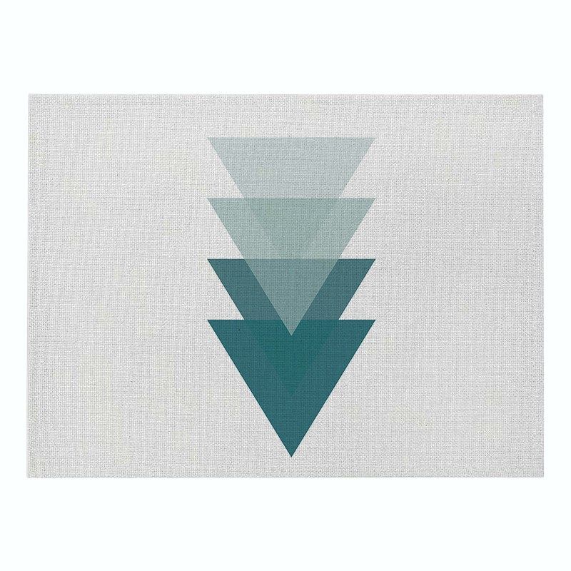 geometric patterns simple style distinctive placemat table n