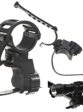 360 Degree Rotation Ajustable Bike Bicycle Flashlight Torch