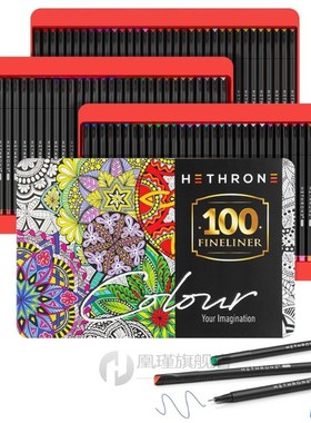 high grade 100PCS Simple Fine Liner Drawing Art Markers Pen