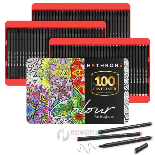 high grade 100PCS Simple Fine Liner Drawing Art Markers Pen