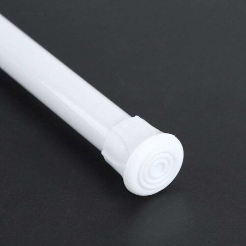 Adjustable Loaded Tension Rod Shower Extendable Curtain Clos