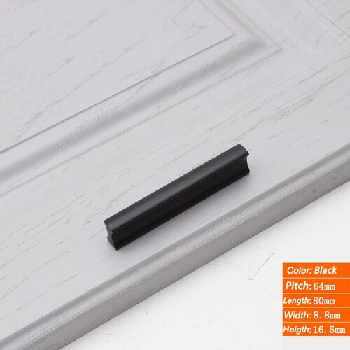 AOBITE Modern Long 128mm Cabinet Handle Minimalist Wardrobe
