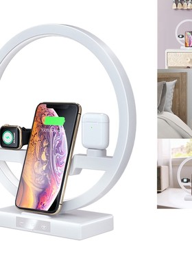 3 IN 1 QI Fast Wireless Charger Dock for Apple Watch iWatch