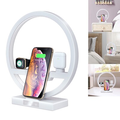 3 IN 1 QI Fast Wireless Charger Dock for Apple Watch iWatch
