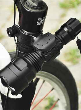 HOT niversal Bike Flashlight LED Torch Mount  360 Degree Rot