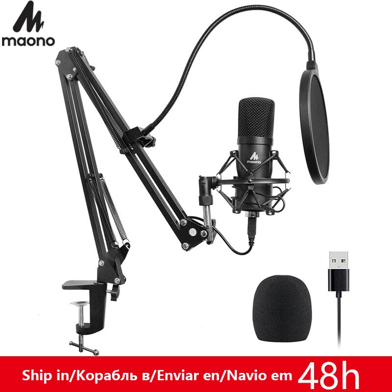 A-A04 SB Microphone Kit 192KHZ/24BIT Professional Podcast Co