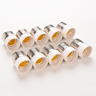 5Pcs/Lot E27 to E14 Lamp Holder Fireproof Material Converter