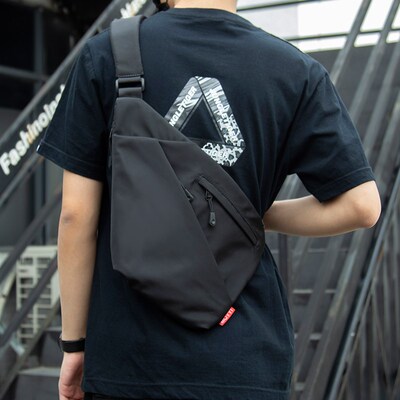 Male Anti theft Bagpack Men Sling One Shoulder Bag Boy Wate