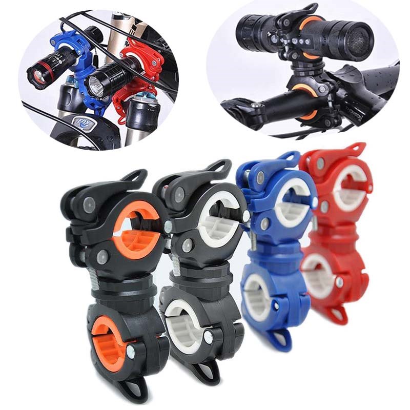 Multifunction Bike Bicycle Flashlight Holder 360 Degree Rota图片
