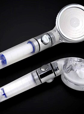 Zloog Bath PP Cotton Filter Shower Head Stop Button Bidet Sp