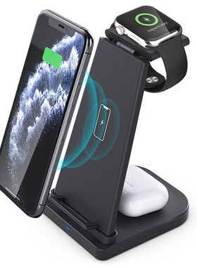 10W Fast Wireless Charger Stand For iPhone 11 XR X 8 Apple