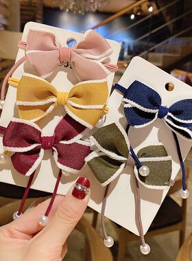 French cloth bows Princess hair circle super Fairy Forest h