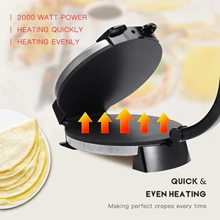 E Electric Roti Crepe Maker electric cake stall Flat Bread P