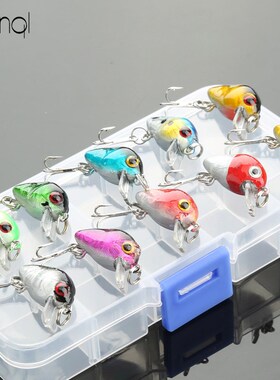 Fishing Lure Kit Minnow floating Lure Isca Artifcial Crankba