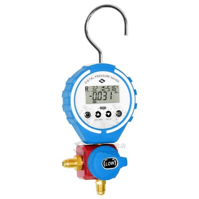 Pressure Gauge Manifold Refrigeration Digital Vacuum Pressur